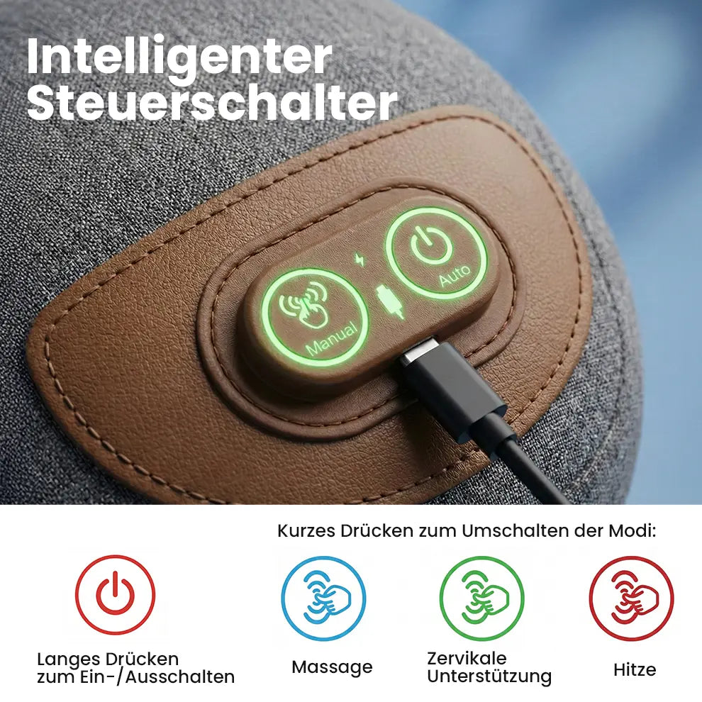 CalmNeck™ - Das 3-in-1 Nackenkissen für deine tägliche Entspannungsroutine