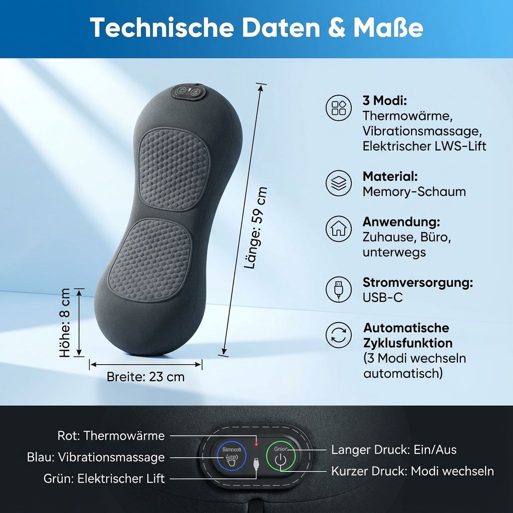 SpineDecompressor™ – gezielte LWS-Entlastung bei Druck & Steifheit