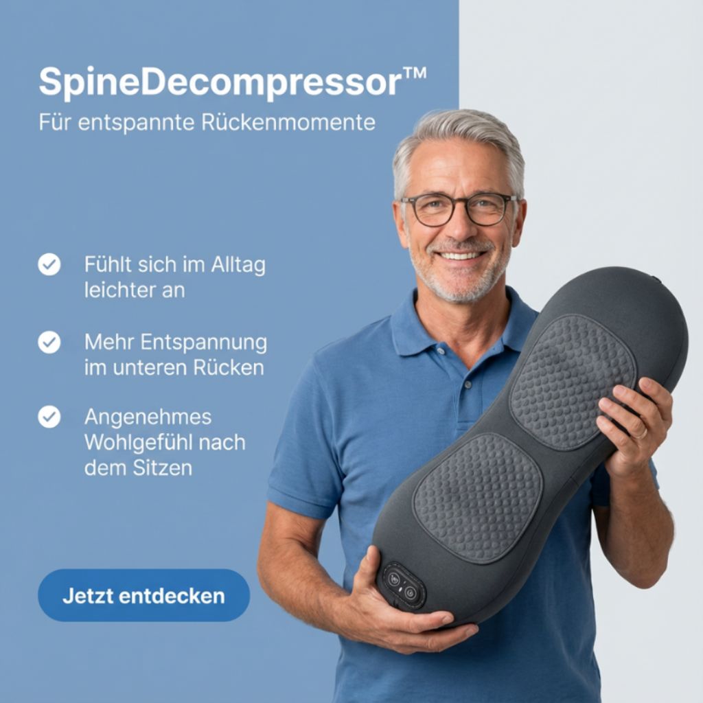 SpineDecompressor™ – gezielte LWS-Entlastung bei Druck & Steifheit
