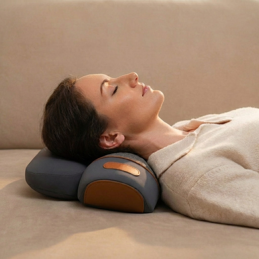 CalmNeck™ - Das 3-in-1 Nackenkissen für deine tägliche Entspannungsroutine